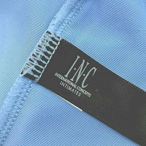 BOGO INC International Concepts Lace Inset Hipster Panties Yacht Blue 2X NEW Lot - Picture 7 of 10